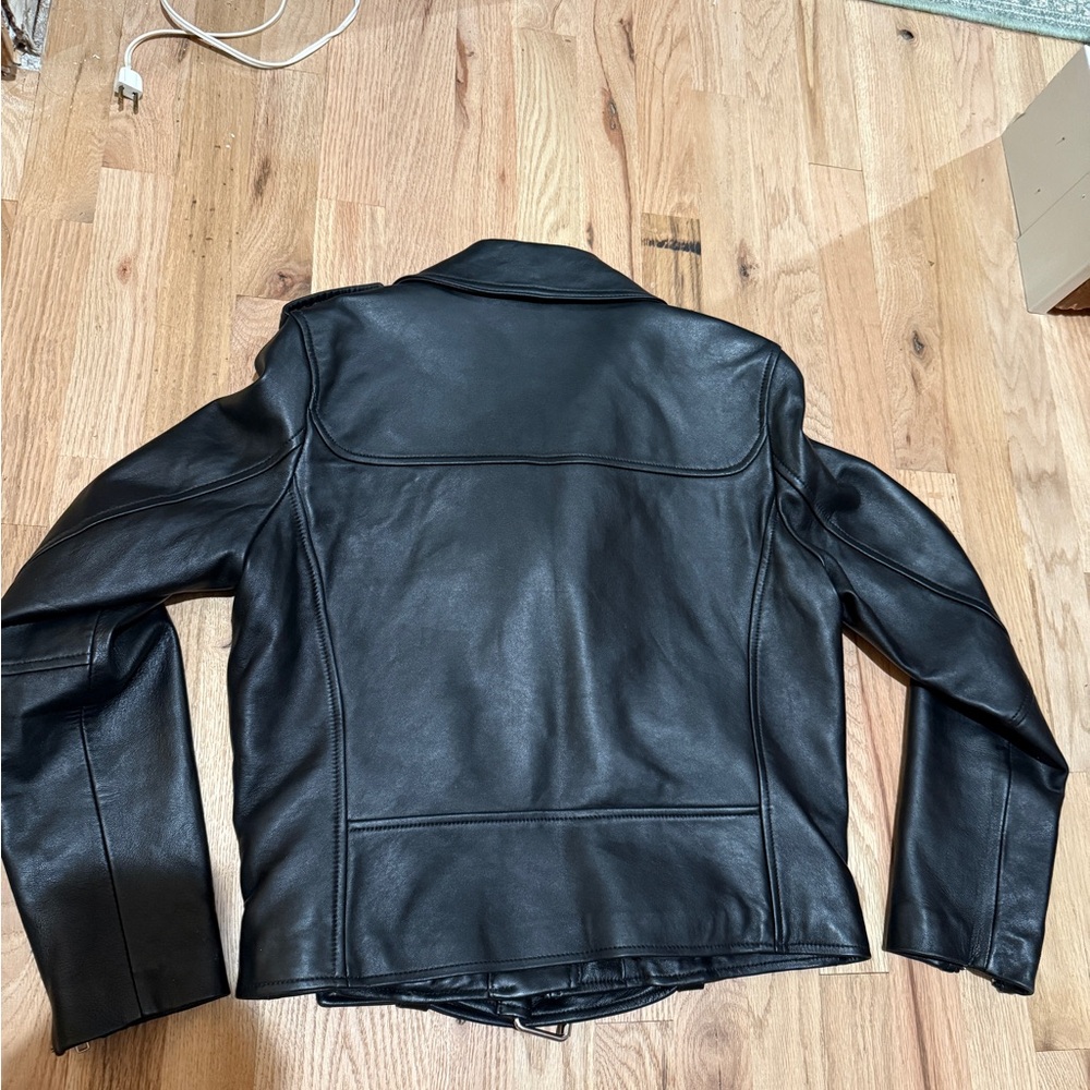 CAbi Black Leather Motorcycle Jacket - Picture 7 of 7
